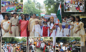 Vivekanand English Pre-Primary & Primary School holds rally to highlight Swachh Bharat - More than 400 took part in the awareness campaign