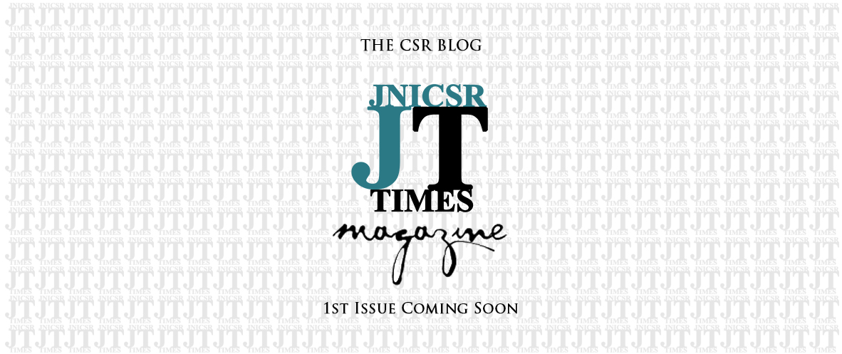 Team JNICSR Launching the official first issue of the JNICSR Times | Magazine on 10th October 2016