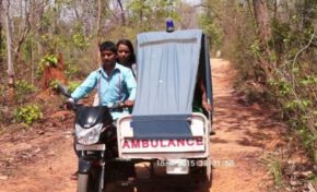 Man runs a Bike ambulance in jungle, saved lives of over 200 pregnant women in tribal Villages.