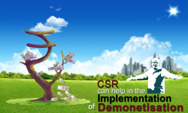 CSR can help in the Implementation of Demonetisation