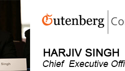 GUTENBERG COMMUNICATIONS FOUNDER & CEO HARJIV SINGH TO SPEAK AT INDIA’S FIRST IMPACT INVESTING CONCLAVE