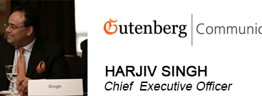GUTENBERG COMMUNICATIONS FOUNDER & CEO HARJIV SINGH TO SPEAK AT INDIA’S FIRST IMPACT INVESTING CONCLAVE