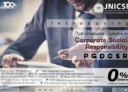 India's first PG Diploma in CSR by JNICSR