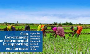 Can Government be instrumental in supporting our farmers : Agrarian economy demands the much needed support of the state