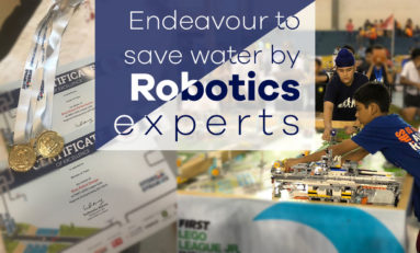 Endeavour to save water by Robotics experts