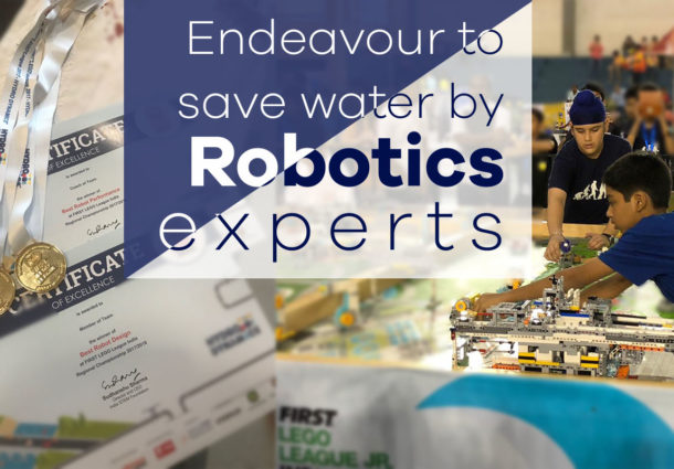 Endeavour to save water by Robotics experts