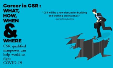 Career in CSR : WHAT, HOW, WHEN & WHERE | CSR qualified manpower can help world to fight COVID-19